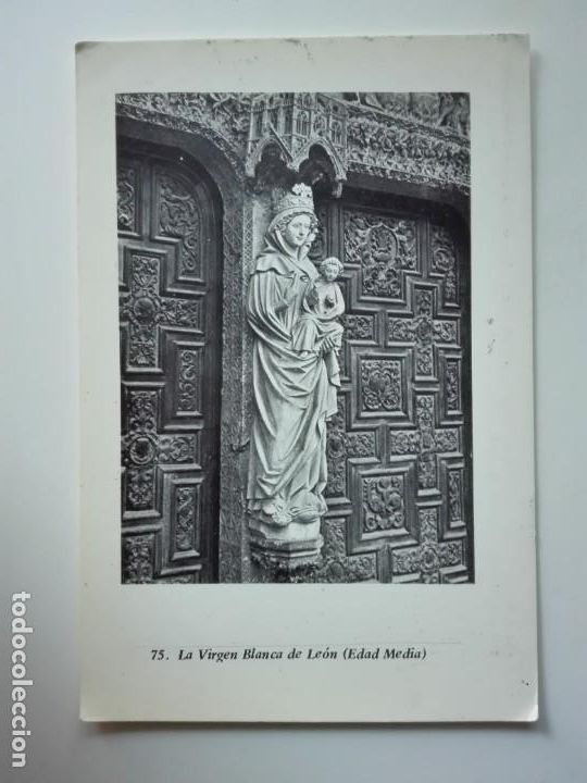 Postales: POSTAL1230 -ACADEMIA NACIONAL POLITECNICA - EDAD MEDIA 75 - VIRGEN BLANCA LEON