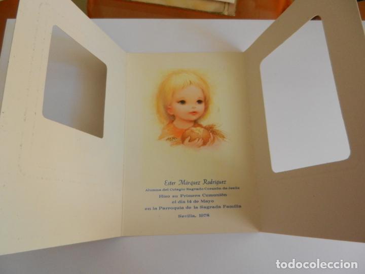 Postales: RECORDATORIA PRIMERA COMUNI&Oacute;N - TR&Iacute;PTICO. - Foto 1