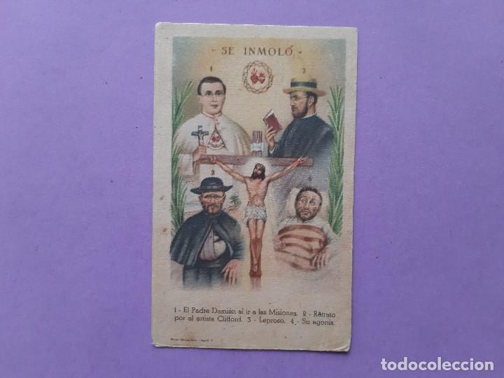 Postkarten: ANTIGUA ESTAMPA SE INMOLO PADRE DAMIAN