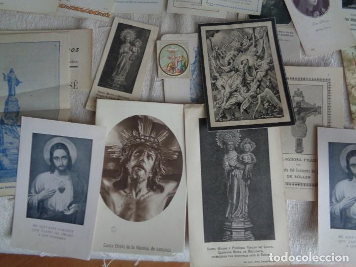 Postales: aprox 40 estampas religiosas variadas - Foto 5