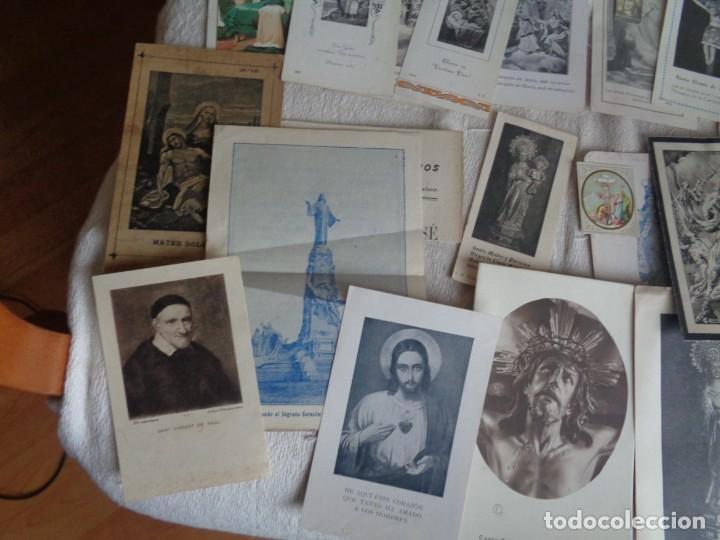 Postales: aprox 40 estampas religiosas variadas - Foto 6