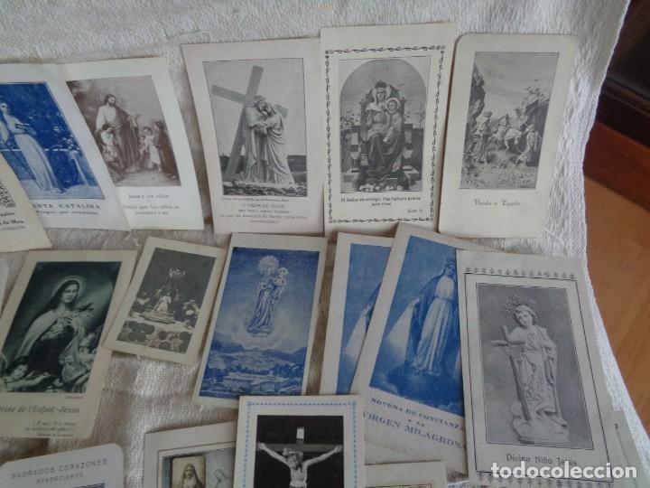 Postales: aprox 40 estampas religiosas variadas - Foto 8