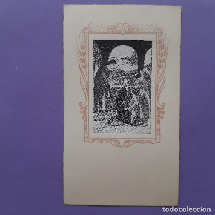 Postkarten: ESTAMPA RECUERDO PROFESION VOTOS PERPETUOS 1949 BORDE DORADO