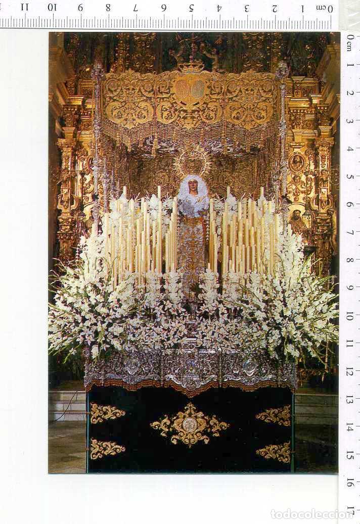 Postales: ESTAMPA FORMATO POSTAL , VIRGEN DE LA ESPERANZA DE TRIANA , STUDIOS HARETON . SIN CIRCULAR
