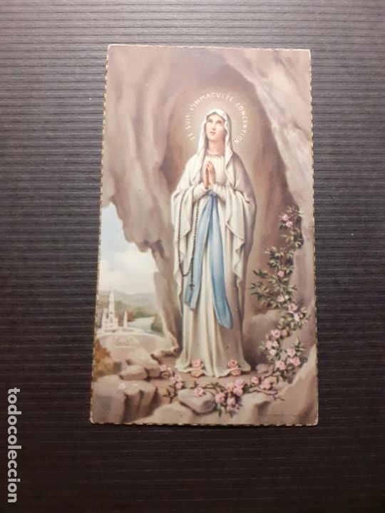 Postais: NUESTRA SE&Ntilde;ORA DE LOURDES ESTAMPA