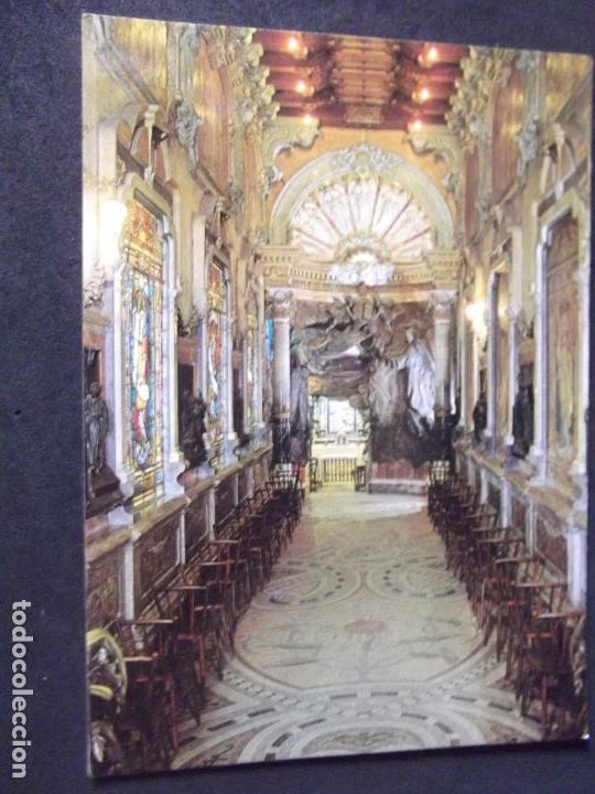 Postkarten: RELIGIOSAS-V27-2-BARCELONA-MANRESA-VESTIBULO DE LA CUEVA DE SAN IGNACIO-ESCRITA