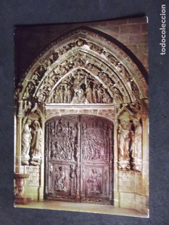 Postkarten: RELIGIOSAS-V27-2-BURGOS-CATEDRAL-PUERTA DEL CLAUSTRO.SIGLO XIII