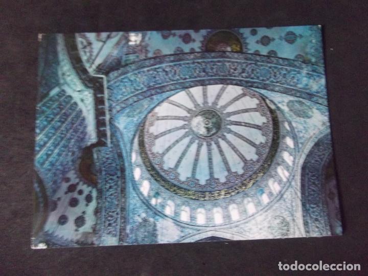 Postkarten: MUSEOS-ARTE-PINTURA-V49 III-ISTANBUL-SAHESERLERI-INTERIOR THE BLUE MOSQUE