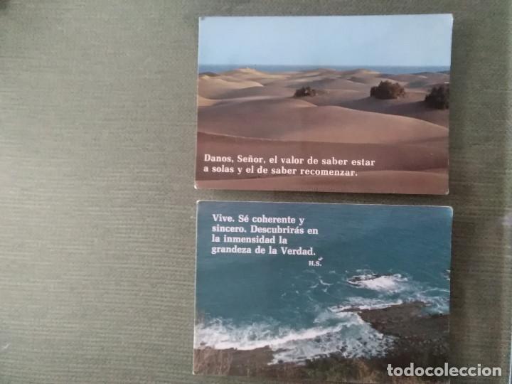 Postales: LOTE DE 7 POSTALES RELIGIOSAS - Foto 3