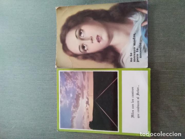Postales: LOTE DE 7 POSTALES RELIGIOSAS - Foto 4