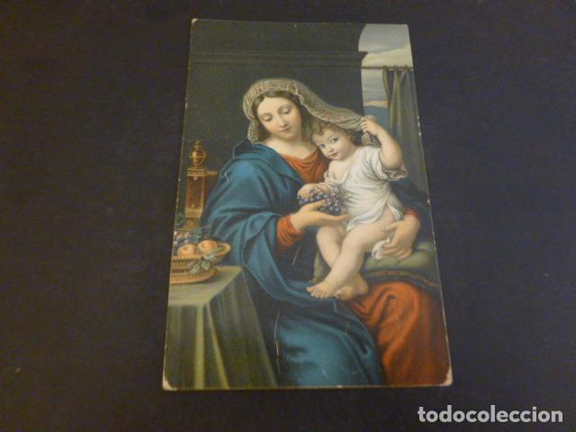 Cartoline: VIRGEN CON NI&Ntilde;O POSTAL