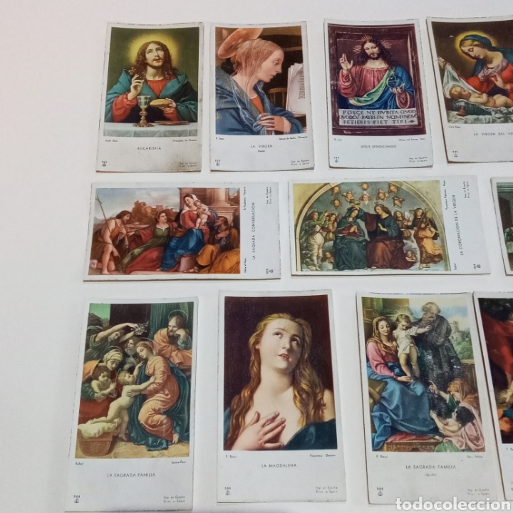 Postales: Lote de 15 estampas religiosas. - Foto 1