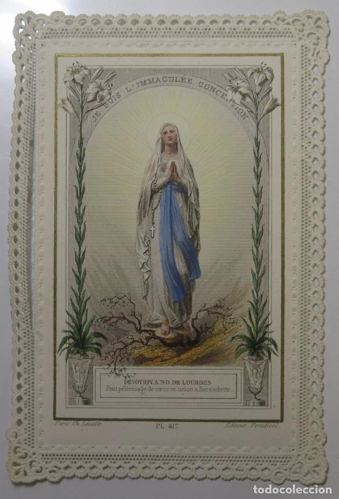 Postkarten: ESQUELA PUNTILLA. LOURDES. CH. LETAILLE. PARIS