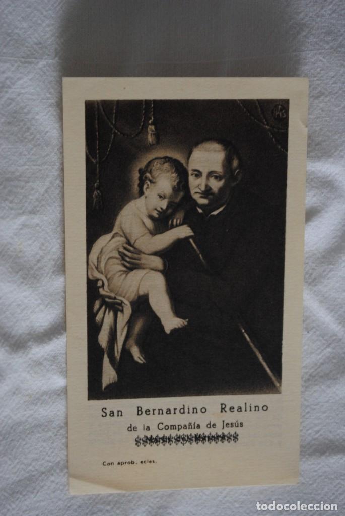 Postkarten: SAN BERNARDINO REALINO , DE LA COMPA&Ntilde;IA DE JESUS.