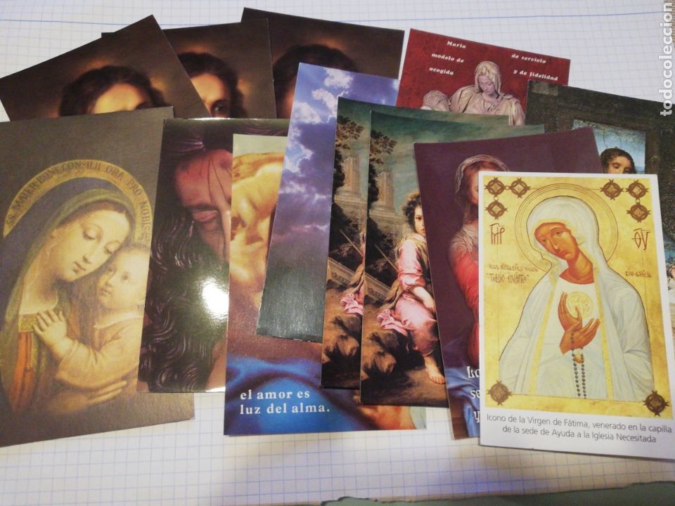 Postales: Tarjeta Religiosa: Pack 13 variadas - Foto 1