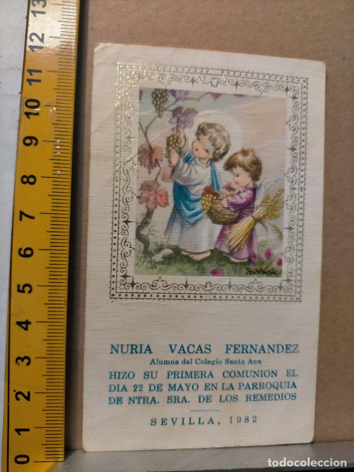 Cartes Postales: HAGA OFERTAS POR LOTES - ANTIGUA ESTAMAPA DE COMUNION ILUSTRADA O SIMILAR - VER MAS MISMO TITULO
