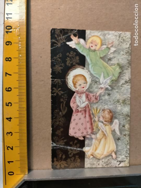 Cartes Postales: HAGA OFERTAS POR LOTES - ANTIGUA ESTAMAPA DE COMUNION ILUSTRADA O SIMILAR - VER MAS MISMO TITULO