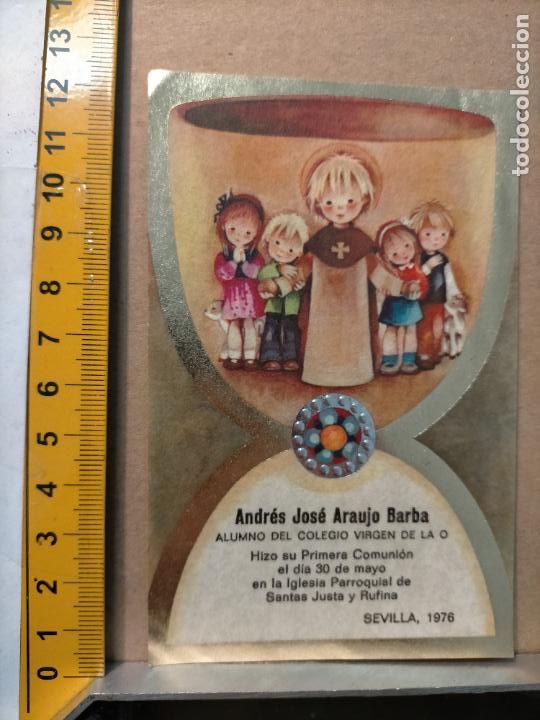 Cartes Postales: HAGA OFERTAS POR LOTES - ANTIGUA ESTAMAPA DE COMUNION ILUSTRADA O SIMILAR - VER MAS MISMO TITULO