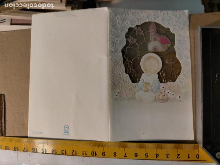 Cartes Postales: HAGA OFERTAS POR LOTES - ANTIGUA ESTAMAPA DE COMUNION ILUSTRADA O SIMILAR - VER MAS MISMO TITULO