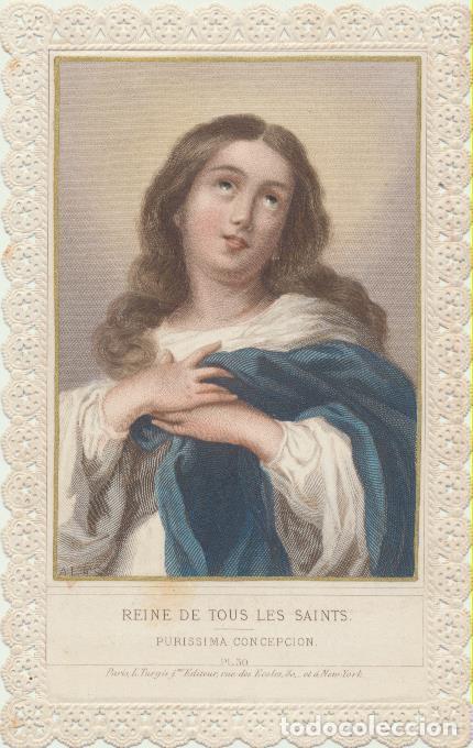 Cartes Postales: Estampa de Puntillas (11,5x7,5) Francesa. Siglo XIX
