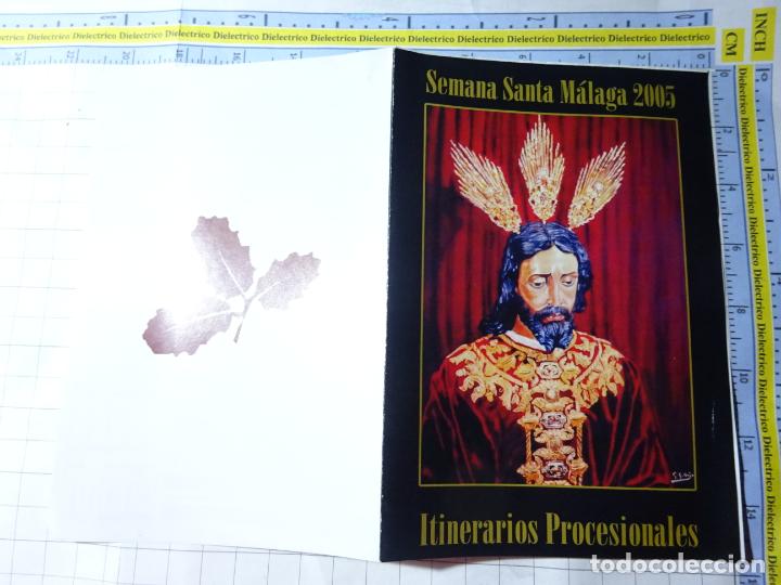 Cartes Postales: PROGRAMA SEMANA SANTA DE M&Aacute;LAGA HORARIOS ITINERARIOS PROCESIONES A&Ntilde;O 2005 JES&Uacute;S PRENDIMIENTO. 190