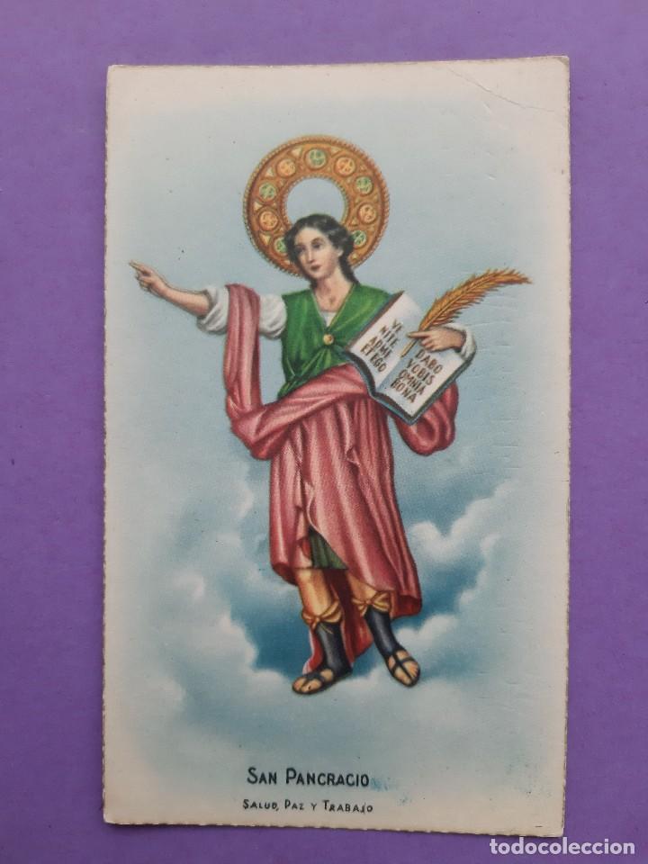 Postkarten: ANTIGUA POSTAL SAN PANCRACIO SALUD PAZ TRABAJO