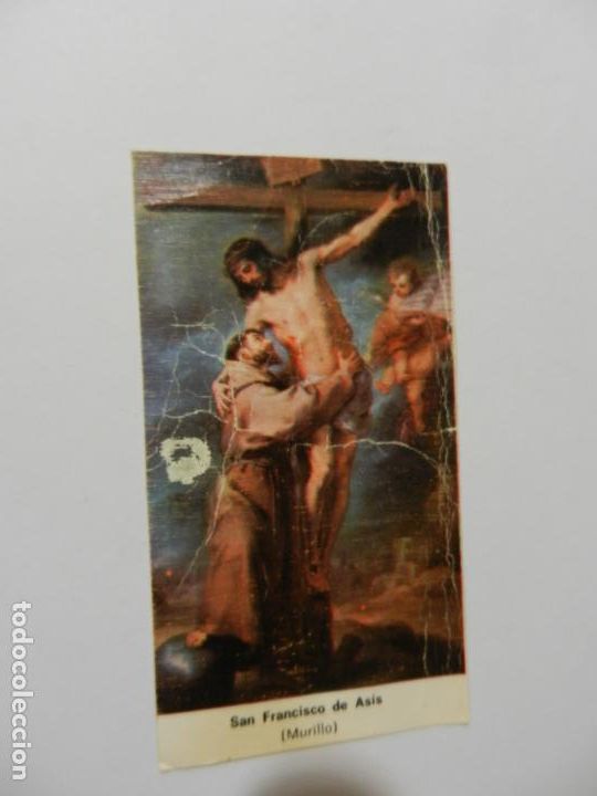 Postales: ESTAMPA DE SAN FRANCISCO DE AS&Iacute;S - MURILLO - ORACI&Oacute;N.