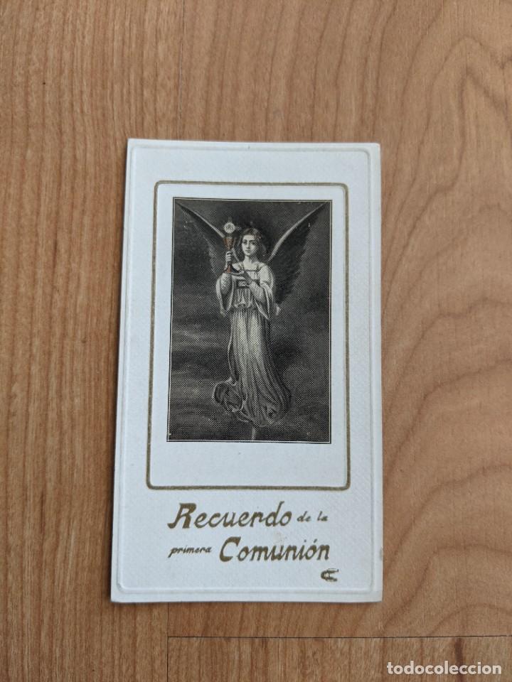 Postales: RECORDATORIO COMUNI&Oacute;N A&Ntilde;O 1940 - Foto 1