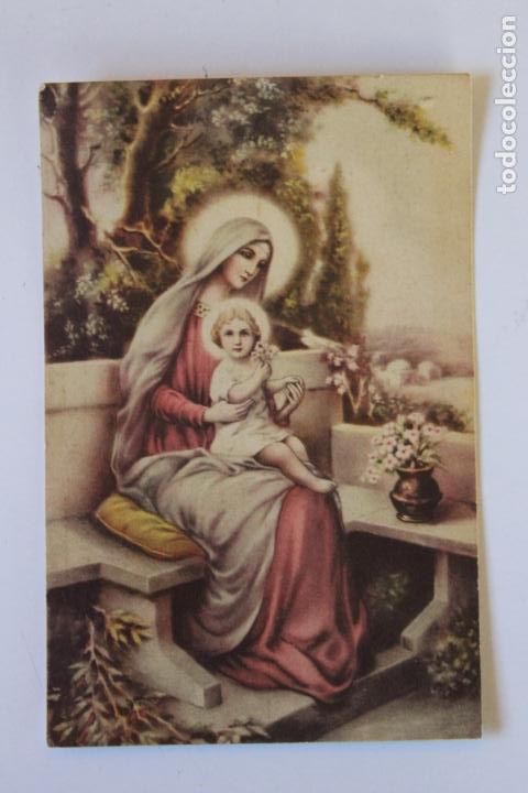 Postales: POSTAL LA VIRGEN Y EL NI&Ntilde;O, NB 534, MAYO 1933