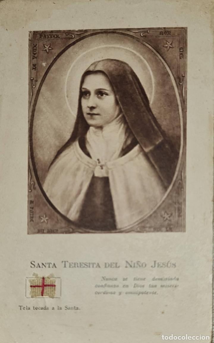 Postales: Estampas Religiosas. Litogr&aacute;fica - Foto 1