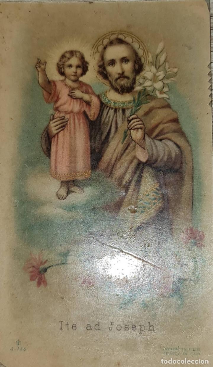 Postales: Estampas Religiosas. Litogr&aacute;fica - Foto 1
