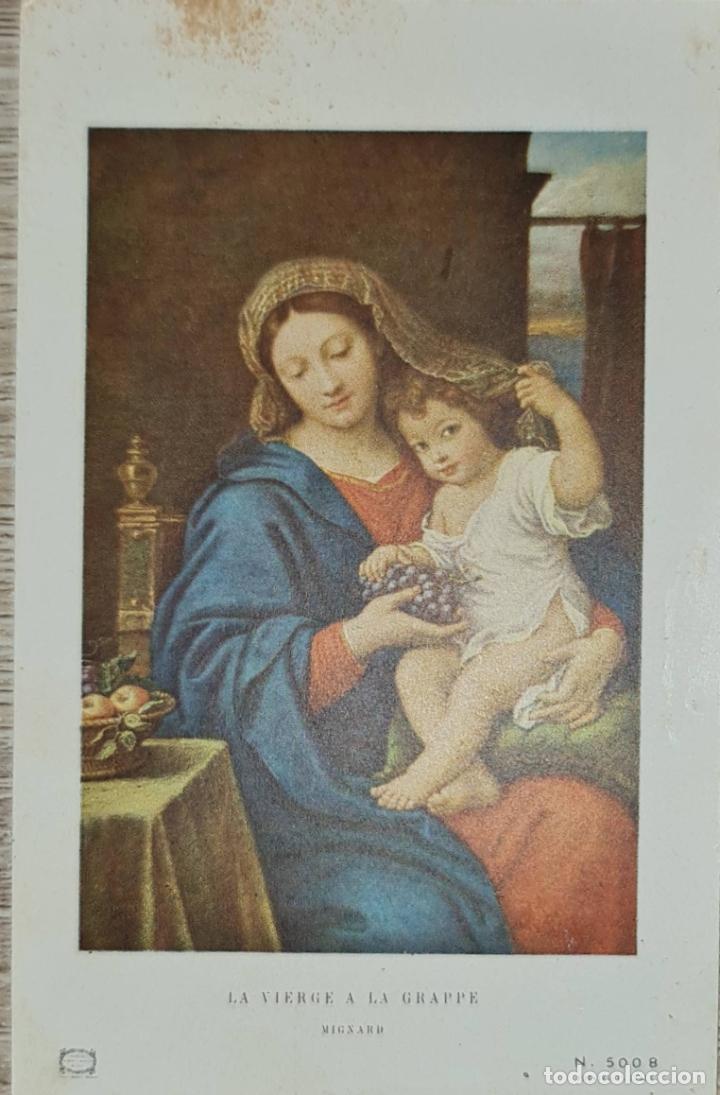 Postales: Estampas Religiosas. Litogr&aacute;fica - Foto 1