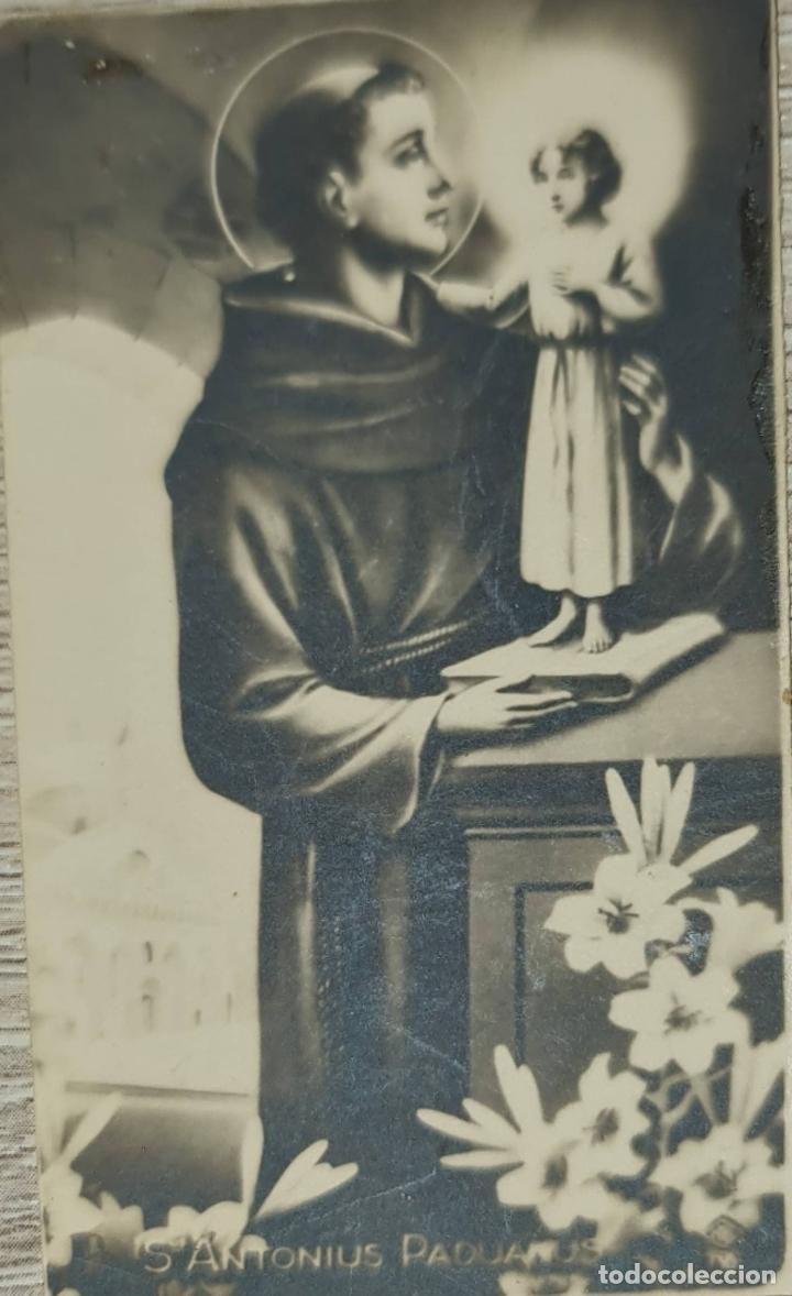 Postales: Estampas Religiosas. Litogr&aacute;fica - Foto 1