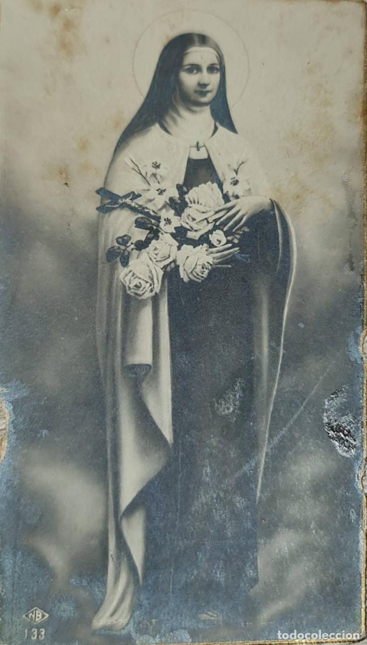 Postales: Estampas Religiosas. Litogr&aacute;fica - Foto 1