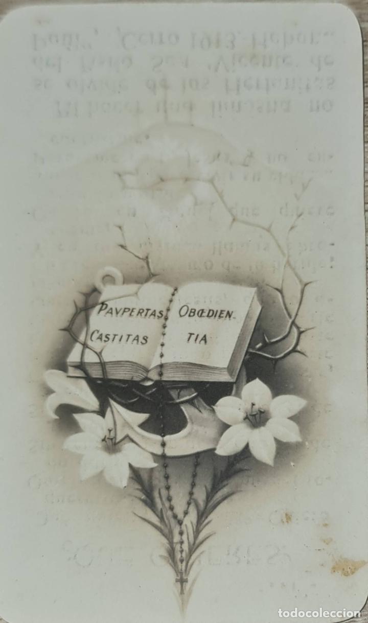 Postales: Estampas Religiosas. Litogr&aacute;fica