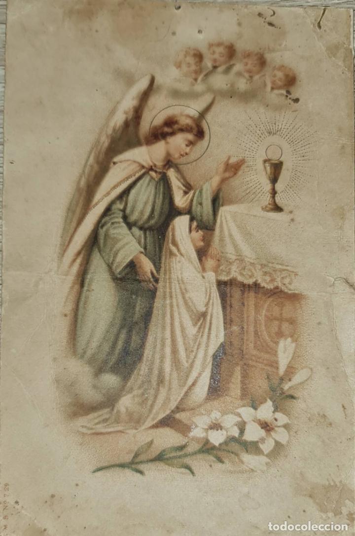 Postales: Estampas Religiosas. Litogr&aacute;fica
