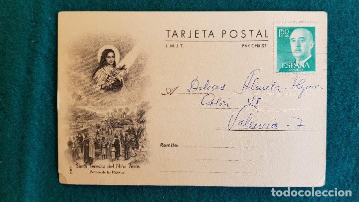 Postales: POSTAL PAGO DE LA REVISTA LLUVIA DE ROSAS - SANTA TERESITA DEL NI&Ntilde;O JESUS
