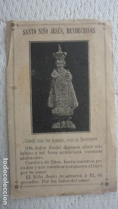 Postales: SOLEMNE TRIDUO.NI&Ntilde;O JESUS DE PRAGA.JUAN GALAN Y CABALLERO.SEVILLA.CONGREGANTES FALLECIDOS