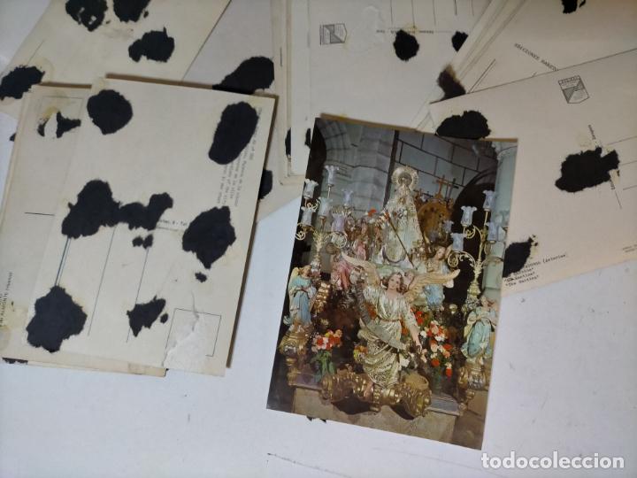 Postkarten: REF: 77A - POSTAL SEMANA SANTA DESPEGADA DE ALBUM LEER - VIRGEN DE LA MUELA CORRAL ALMAGUER TOLEDO