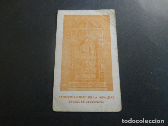 Cartoline: MORAL DE CALATRAVA CRISTO DE LA HUMILDAD ANTIGUA ESTAMPA