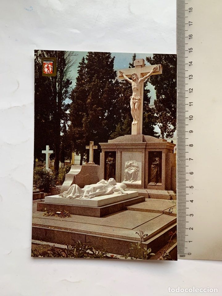 Postales: POSTAL. MAUSOLEO A MANOLETE. CEMENTERIO DE LA SALUD. CORDOBA. EDICIONES FISA.