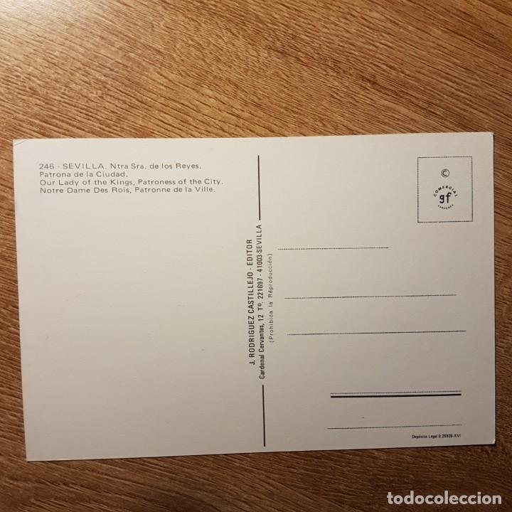 Postales: POSTAL DE LA VIRGEN DE LOS REYES, SEVILLA - Foto 2