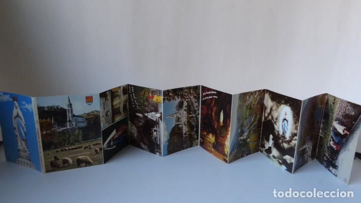 Postales: 1 LIBRO POSTALES VIRGEN DE LOURDES