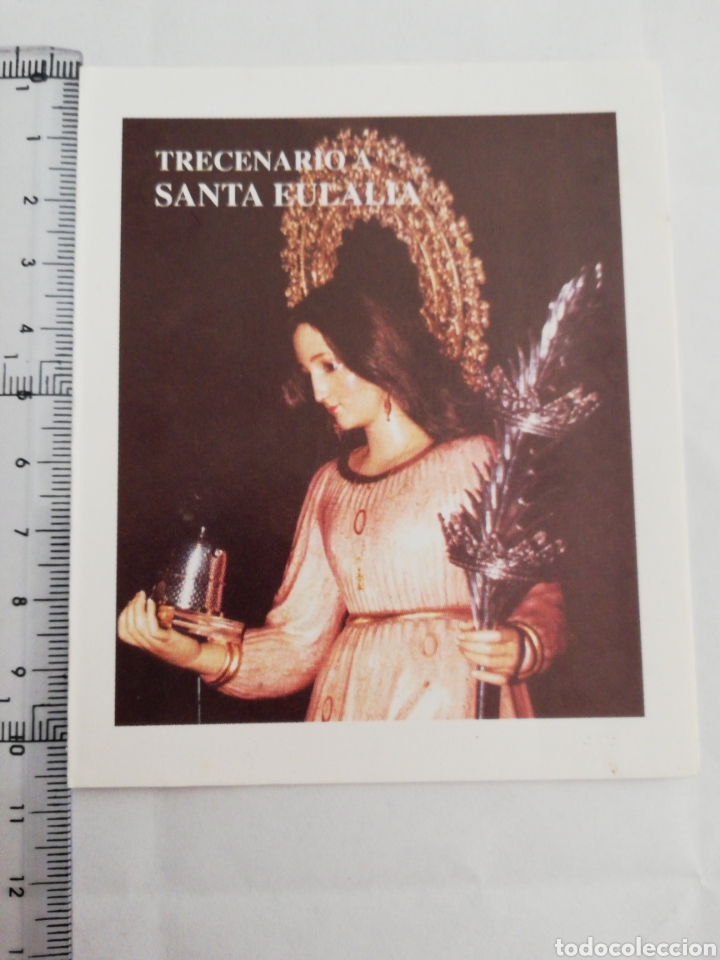 Postales: Tr&iacute;ptico Trecenario Santa Eulalia de M&eacute;rida - Foto 1