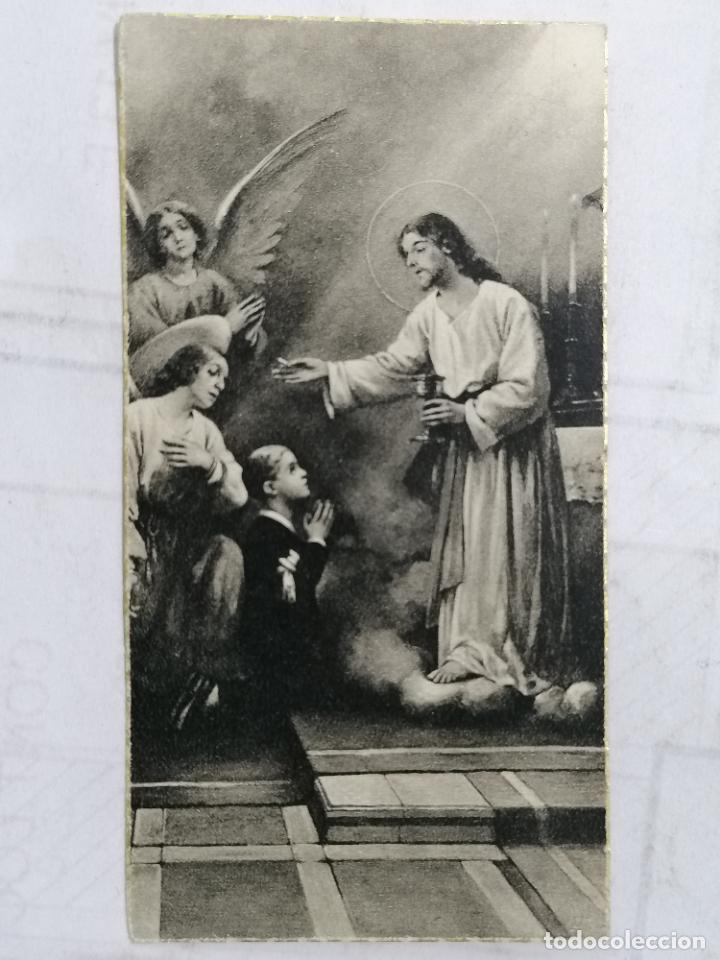Postales: RECUERDO PRIMERA COMUNION, IGLESIA DEL SAGRADO CORAZON Y SAN FRANCISCO DE BORJA, MAYO 1931