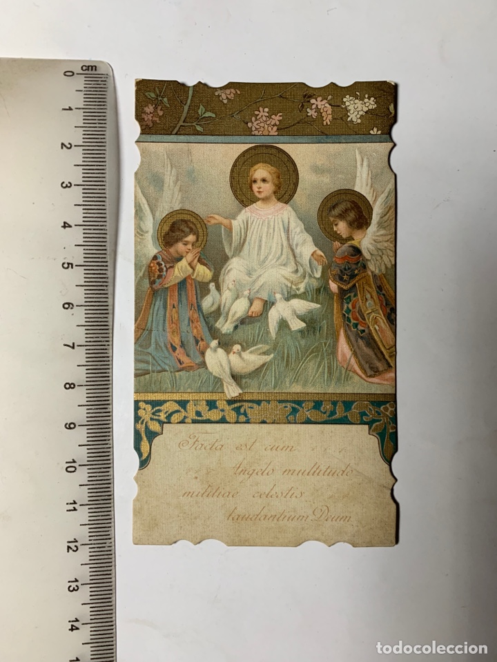 Postales: ESTAMPA. NI&Ntilde;O JES&Uacute;S RODEADO DE &Aacute;NGELES.
