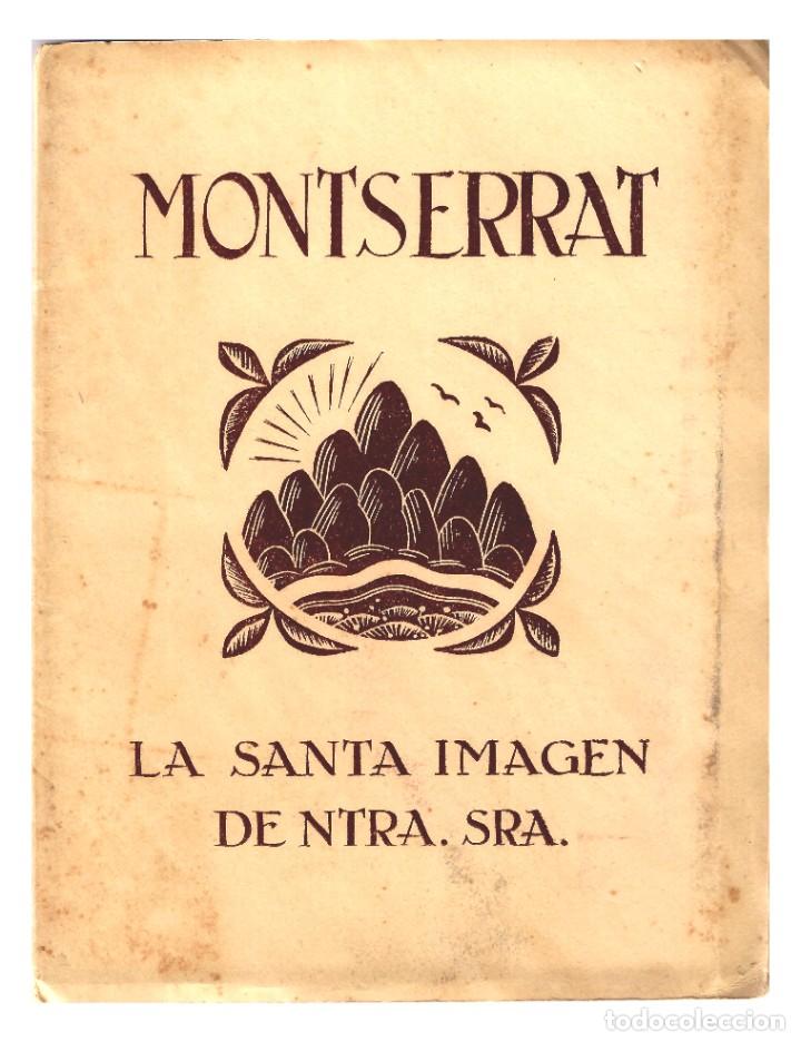 Postais: Montserrat - La Santa Imagen de Ntra. Sra. - Desplegable 10 postales