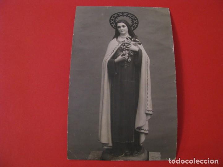 Postales: ANTIGUA TARJETA POSTAL DE LA SANTA TERESITA DEL NI&Ntilde;O JESUS.