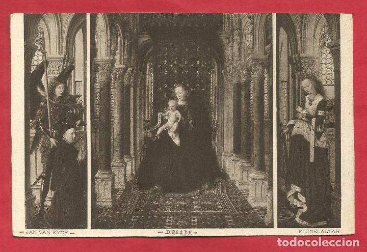 Postales: VIRGEN Y EL NI&Ntilde;O JESUS - POSTAL ANTIGUA -