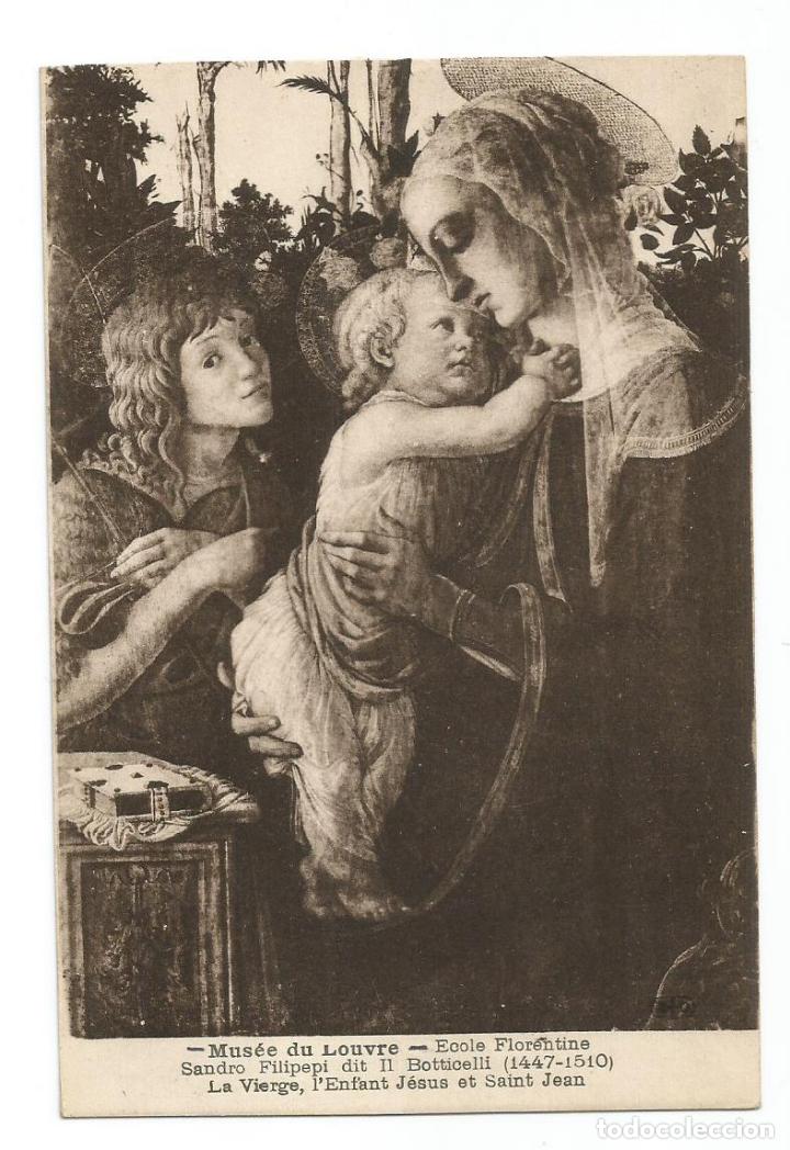 Postales: VIRGEN Y EL NI&Ntilde;O JESUS - POSTAL ANTIGUA -